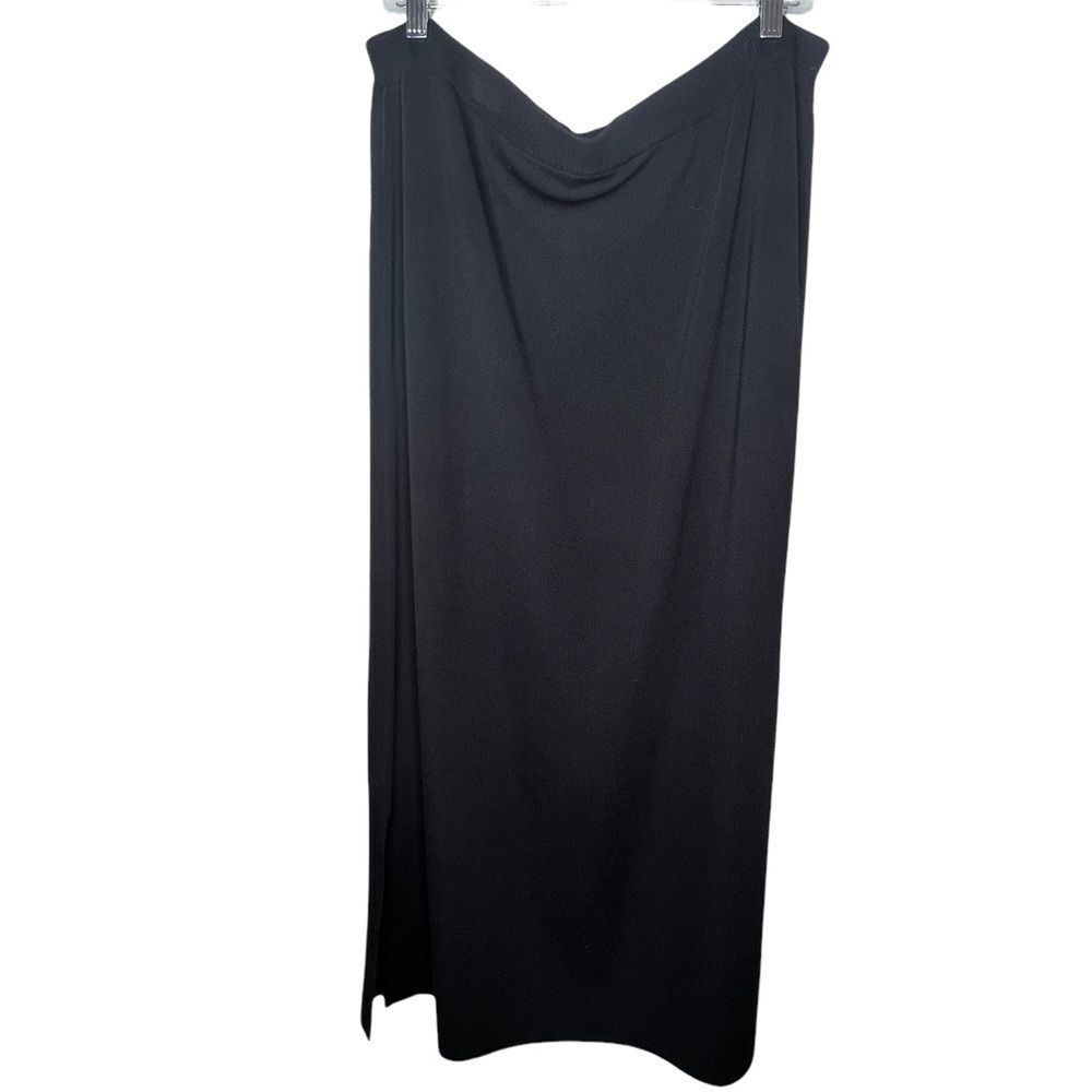 Nygard Collection Black Sweater Skirt - Picture 2 of 8